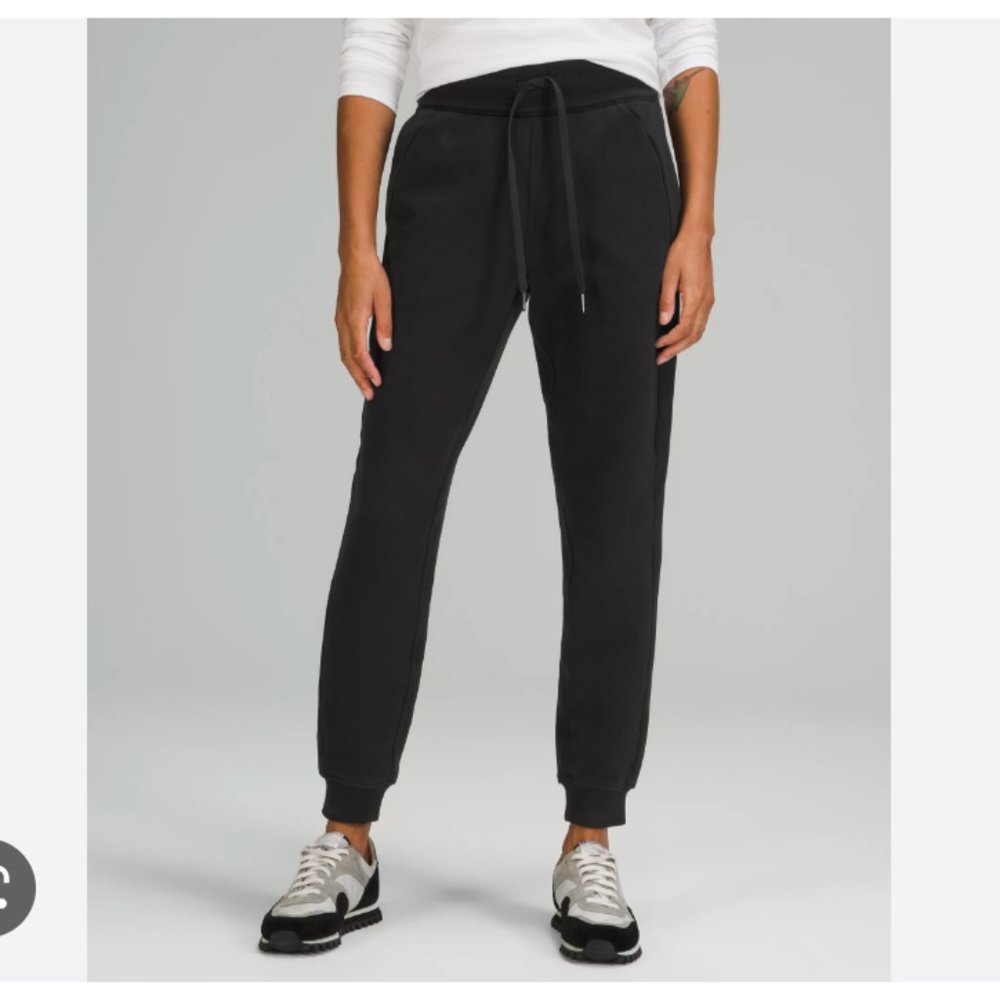 lululemon athletica Black Jogger Track Pants sz 12
